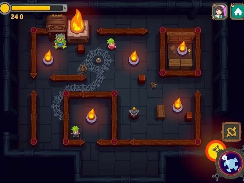 Holy Maze Expedition Gameplay Screenshot
